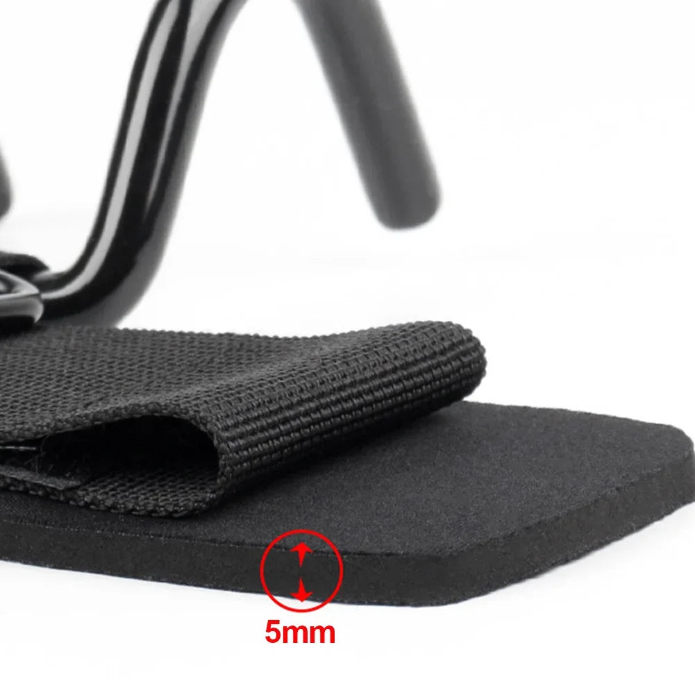 Adjustable Steel Hook Grip Straps