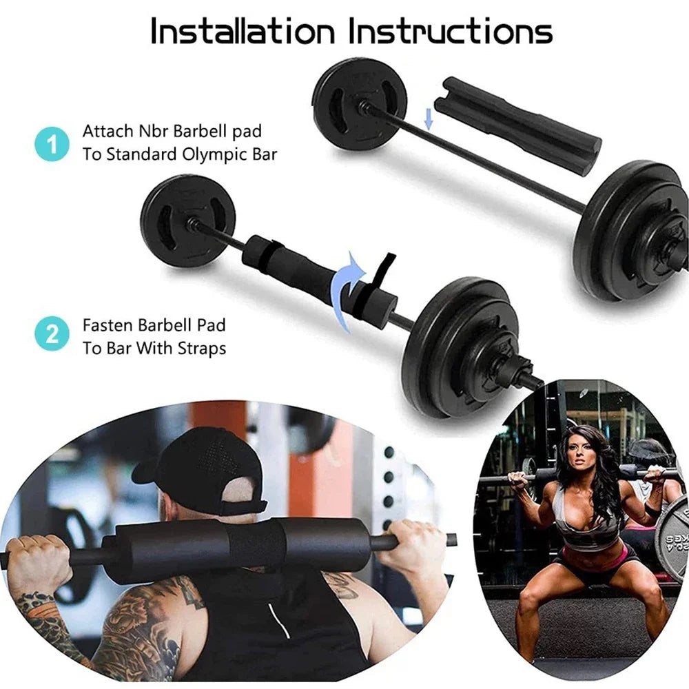 Barbell Foam Pad Neck Shoulder Set