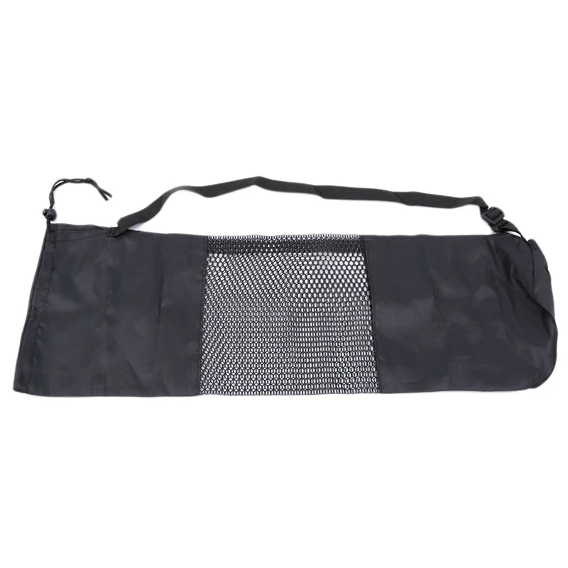 Black Yoga Mat Backpack Carrier