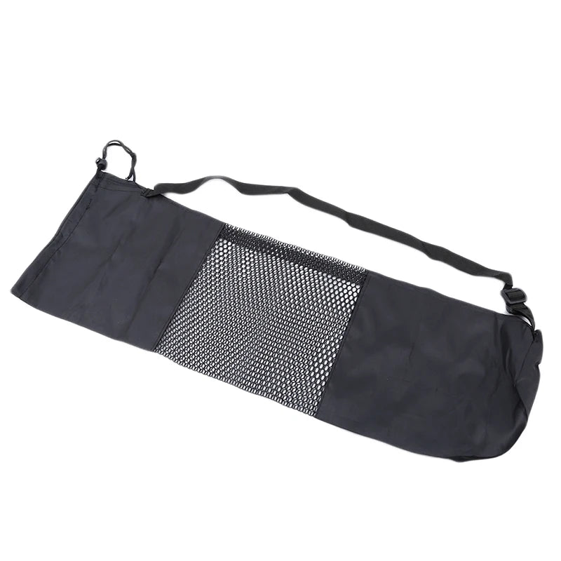 Black Yoga Mat Backpack Carrier