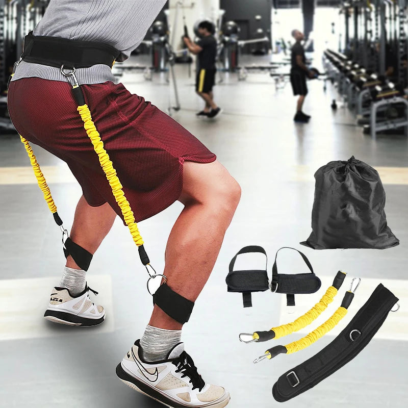 Resistance Band Leg Hip Strength System
