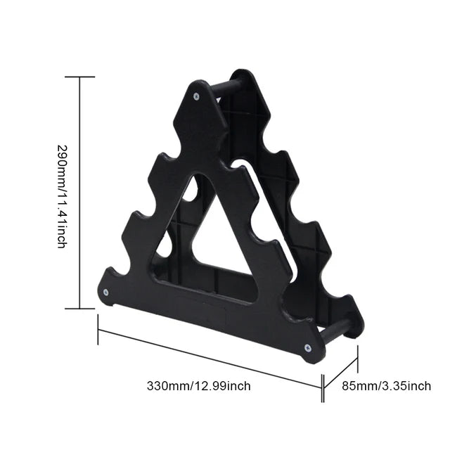 6-Slot Dumbbell Rack Organizer Stand