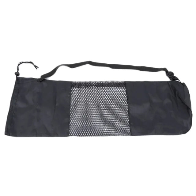 Black Yoga Mat Backpack Carrier